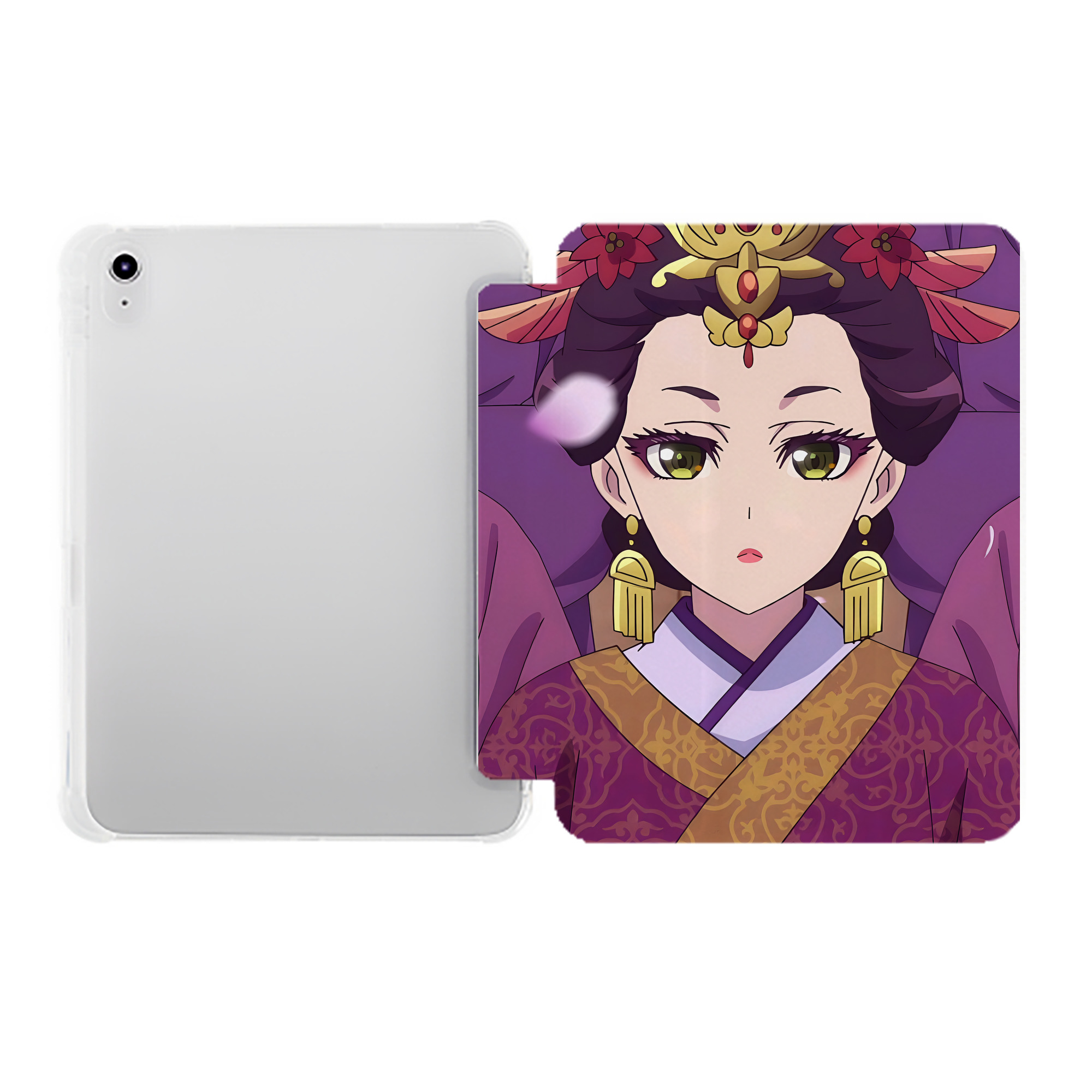 （画像用） 薬屋のひとりごと The Apothecary Diaries IPad ケース ペン収納付き 三つ折りスタンド PUレザー×シリコン 対応機種9.5/10.5/10.9インチ